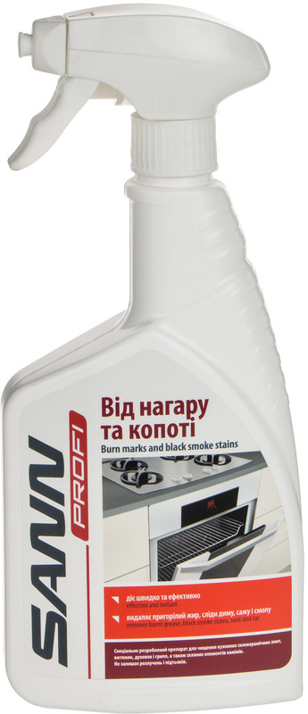 Засіб SANN PROFI від нагару та кіптяви, 500мл